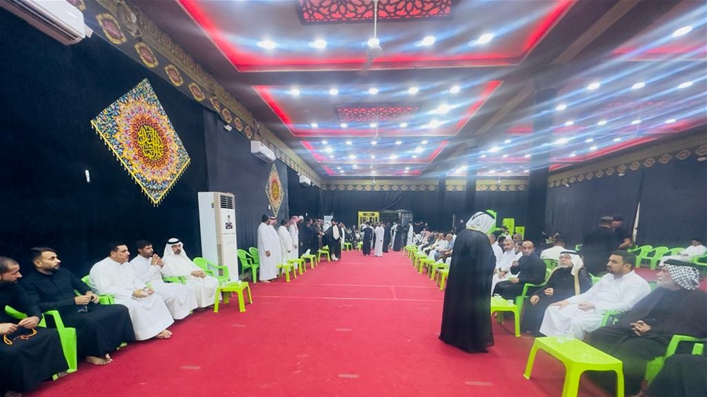 أهالي سفوان يقيمون مجلس عزاء للبحريني الذي توفي اثناء عودته من زيارة الأربعين (صور)