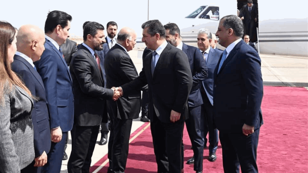 وفد كردي رفيع برئاسة بارزاني "يهبط" في بغداد.. هذه أبرز الملفات "المطروحة" (صور) 