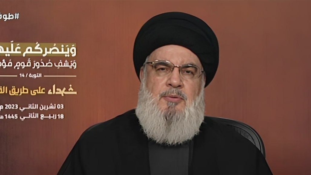 نصر الله يستشهد بعمليات &quot;المقاومة العراقية&quot; ويوجه تهديداً صريحاً لامريكا واسرائيل 