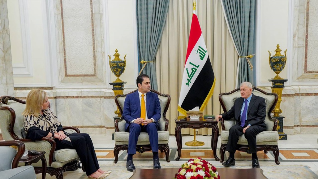 رئيس الجمهورية يؤكد لـ"بلاسخارت" أهمية حسم ملف النازحين