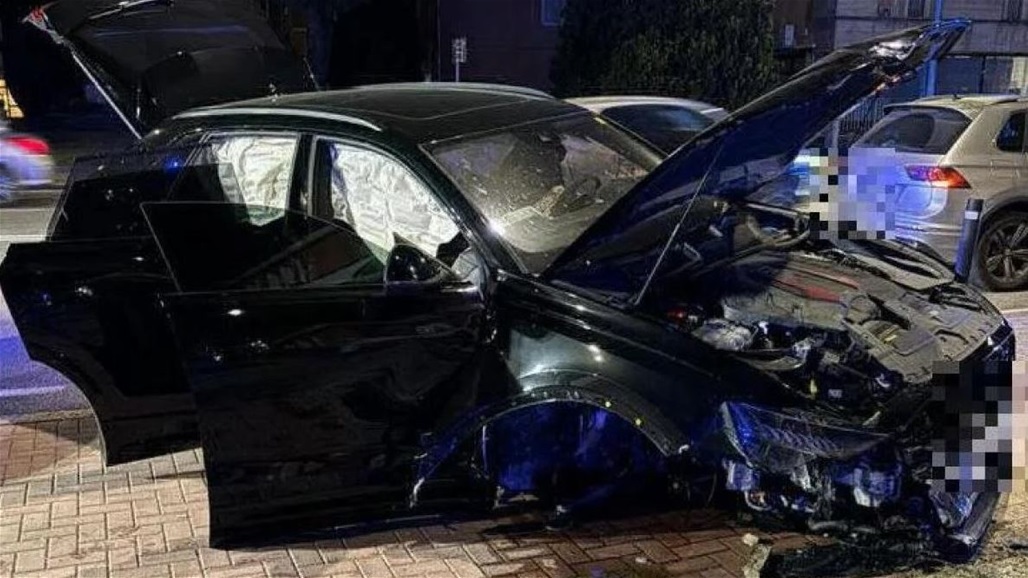 بالوتيلي ينجو من الموت بعد حادث سيارة