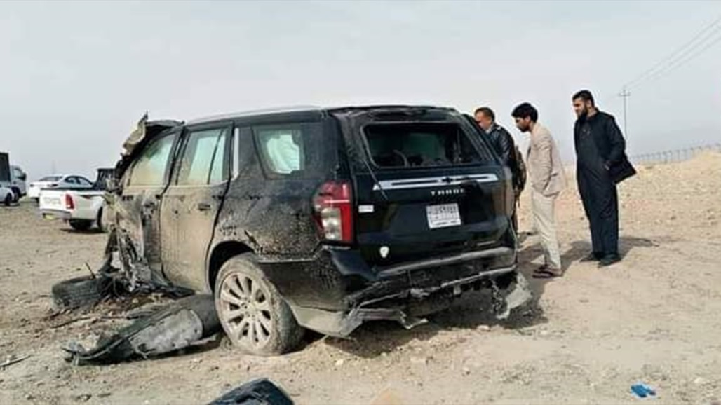 انقلاب &quot;تاهو&quot; ووفاة شخصين داخلها في صلاح الدين (صور)
