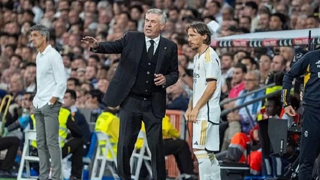 أنشيلوتي يعلن موعد عودة مودريتش