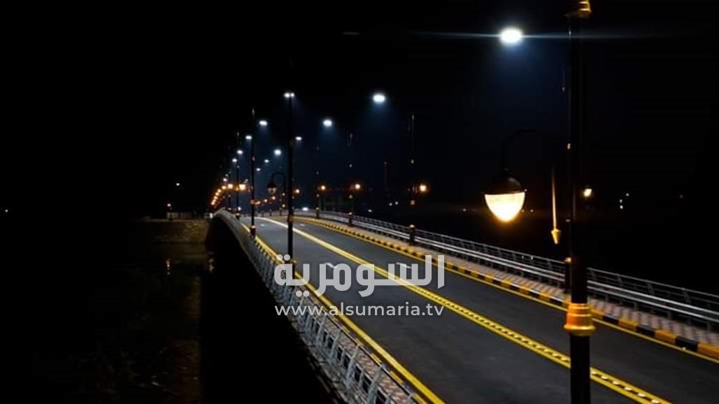 بالصور من كربلاء.. افتتاح جسر جديد في الهندية