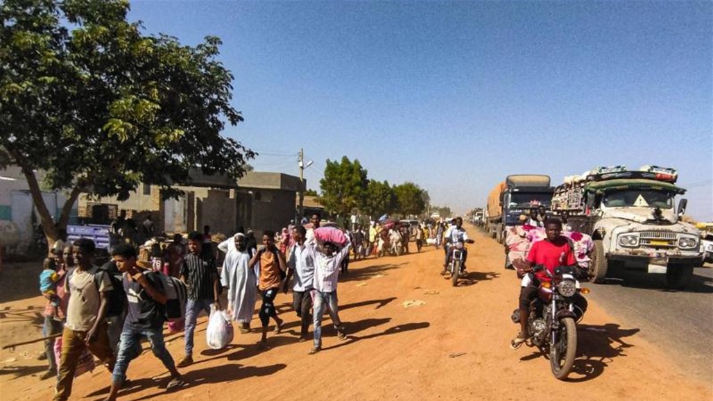 الأمم المتحدة: نزوح قرابة 300 ألف شخص من مدينة "ود مدني" السودانية