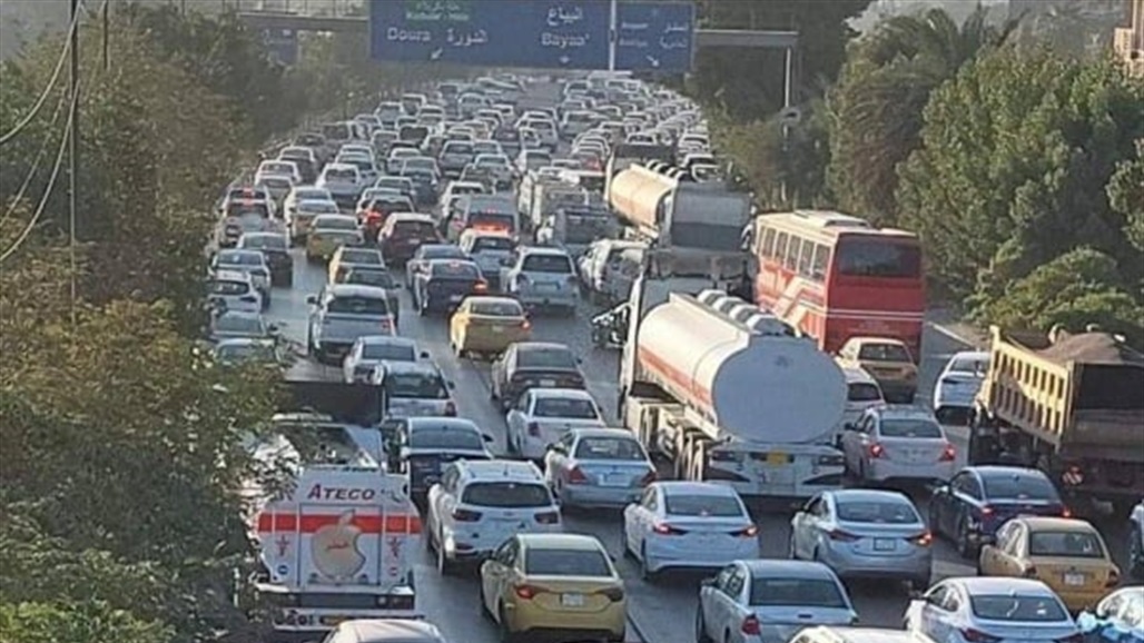 "السومرية نيوز" تنشر خارطة بازدحامات بغداد الان