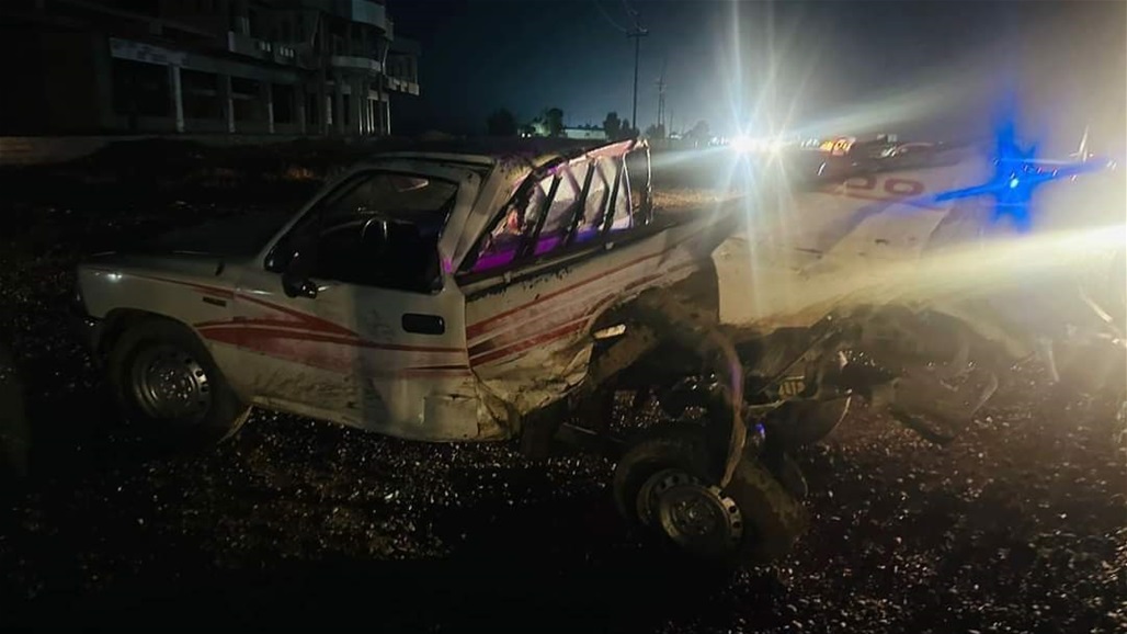مصرع وإصابة أربعة أشخاص بحادث على طريق كركوك بغداد