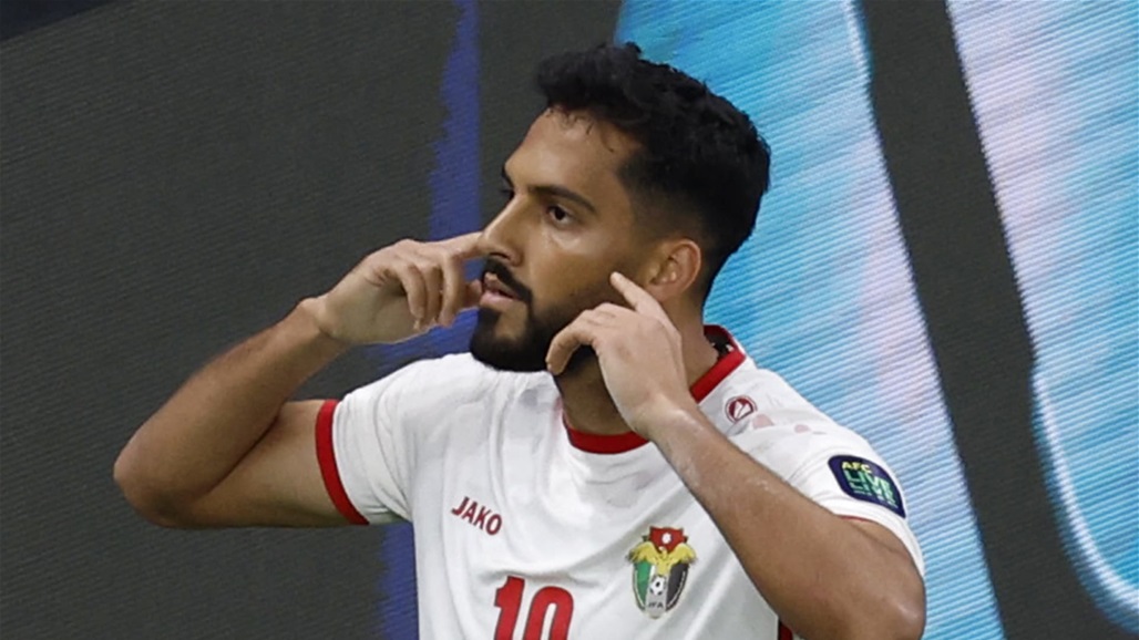 إقصاء نجم المنتخب الأردني &quot;التعمري&quot; من التشكيل المثالي لكأس آسيا