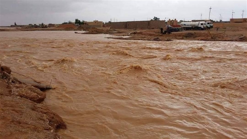 صلاح الدين.. وفاة طفل إثر سقوط منزل بسبب سيول مياه الأمطار (صورة)