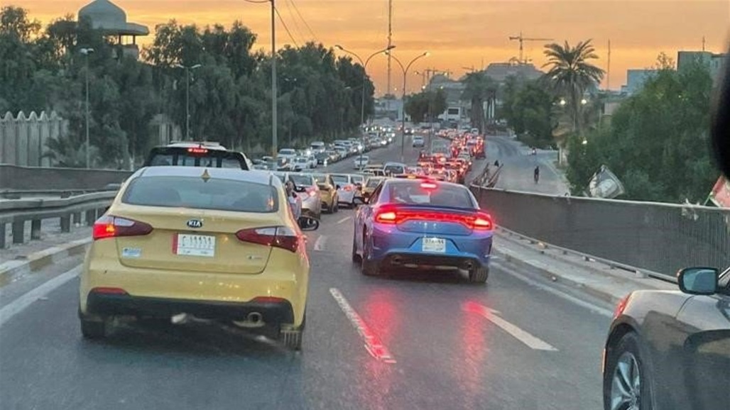 رغم يوم العطلة.. 8 ازدحامات استثنائية في بغداد الان