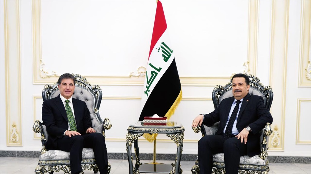 السوداني يستقبل بارزاني.. مباحثات في جملة ملفات و"قضايا وطنية"