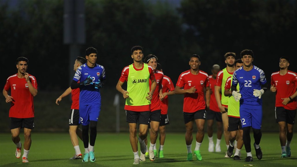مشاهد من تحضيرات المنتخب الأولمبي العراقي قبل ودية اليابان