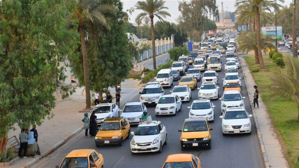 الموقف المروري.. قائمة طويلة لازدحامات بغداد الان