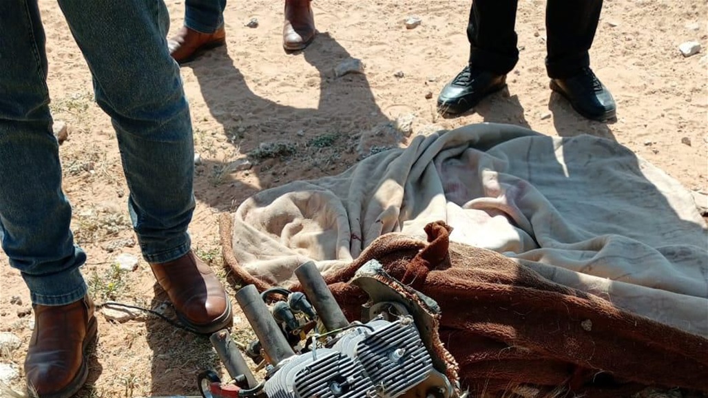 العثور على حطام طائرة مسيرة جنوب غربي النجف 