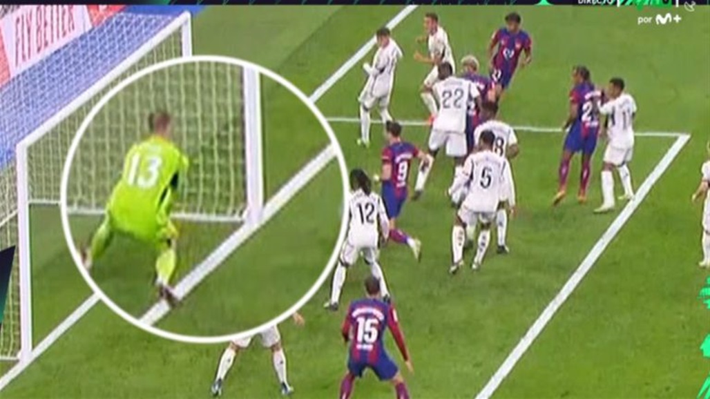 هل تجاوزت كرة برشلونة خط مرمى مدريد؟.. تقنية جديدة تكشف