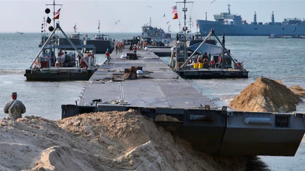 الكشف عن موعد افتتاح الميناء الأمريكي العائم في غزة