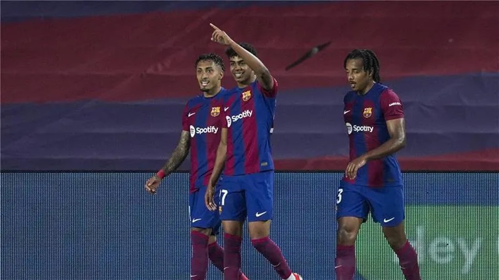 برشلونة يهزم سوسيداد ويقفز لوصافة الليجا
