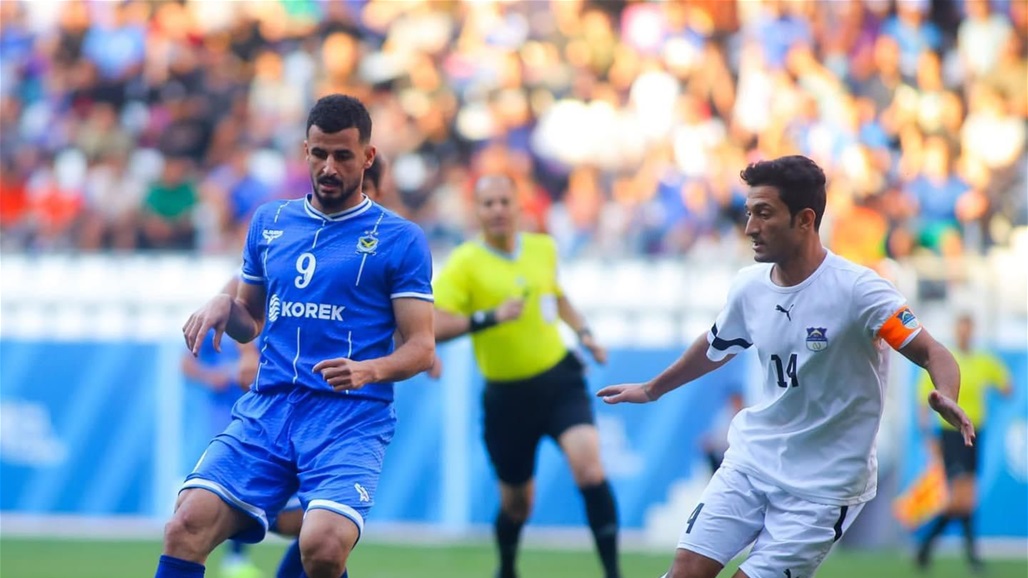 الجوية يتغلب على النجف وينتزع صدارة الدوري