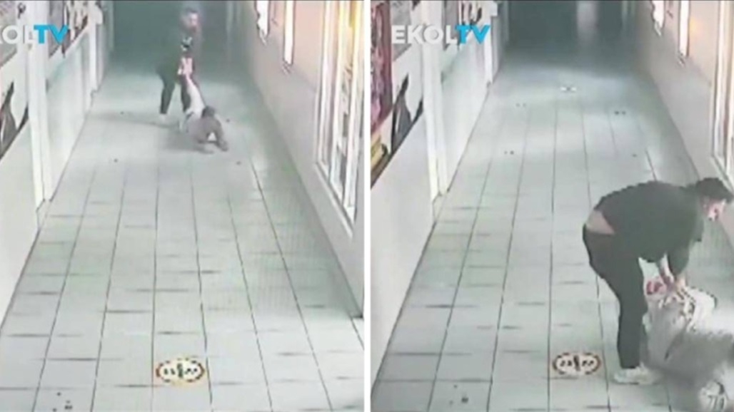 معلم يعتدي على طالب مصاب بمتلازمة داون (فيديو)