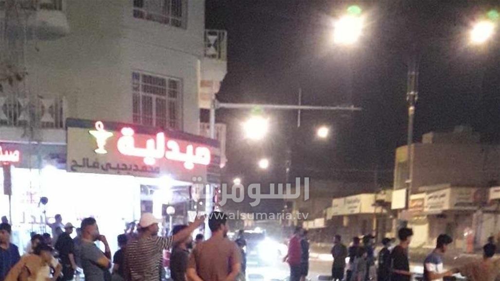 في الديوانية.. تظاهرة احتجاجاً على تردي الكهرباء