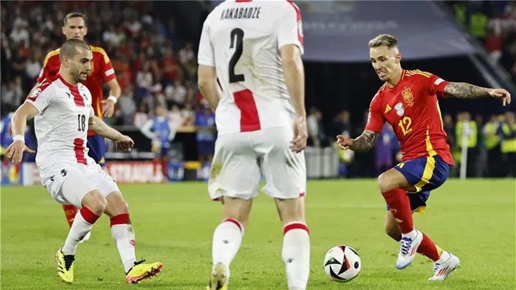 إسبانيا تهزم جورجيا وتضرب موعدا مع ألمانيا