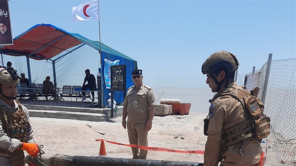 البصرة.. رفع "صاروخ راجمة" في رأس البيشة