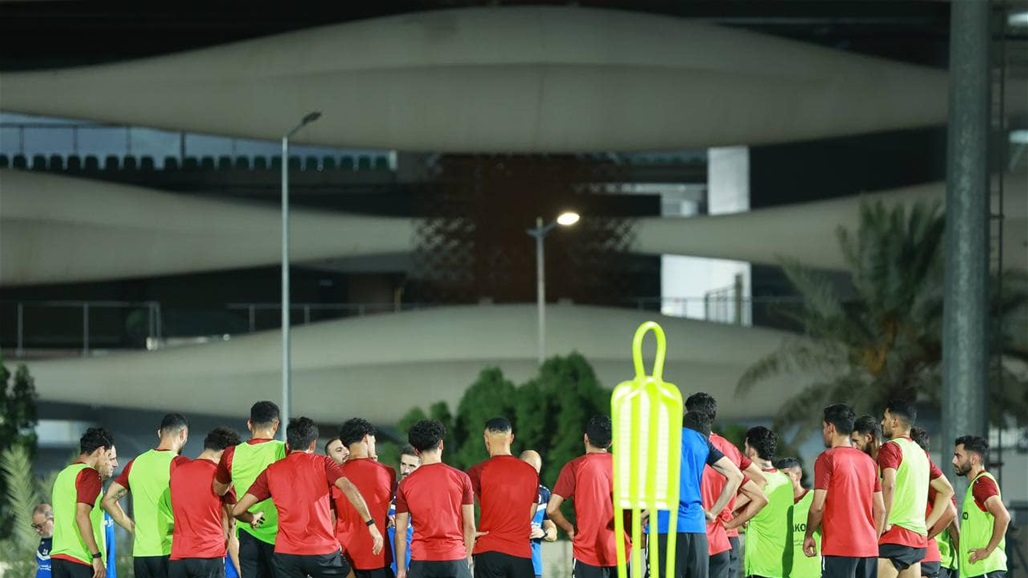 ​قرب &quot;جذع النخلة&quot;.. المنتخب العراقي يباشر تدريباته (صور)