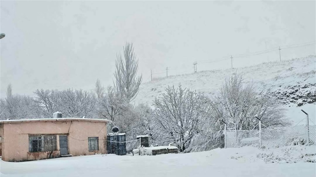 الثلوج تغطي "حاج عمران" في أربيل (صور)