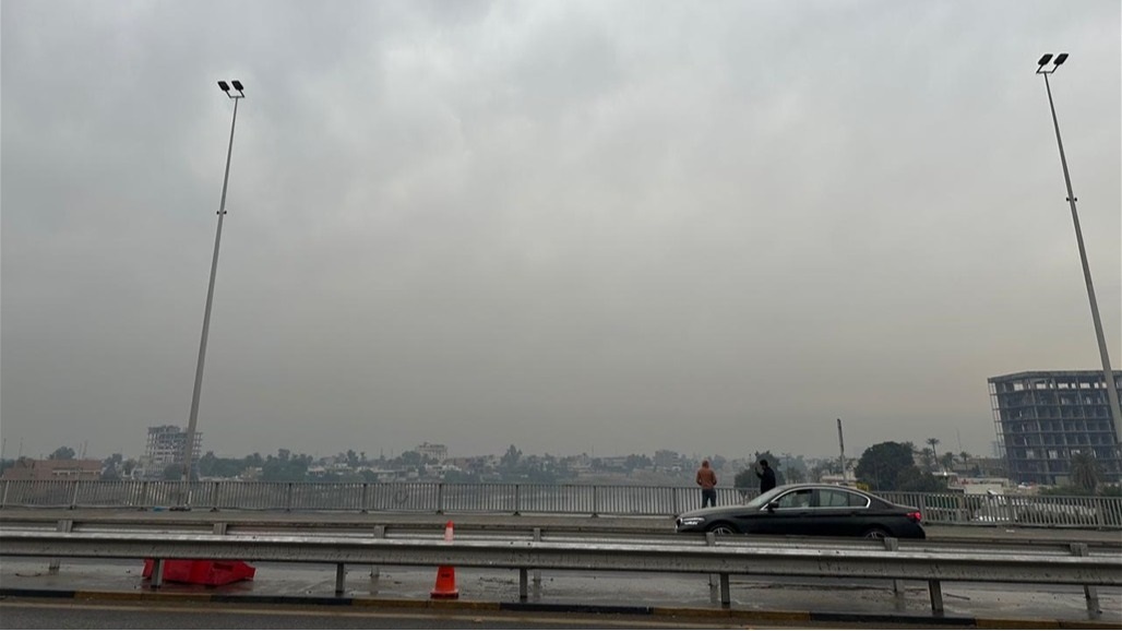 مشاهد من العاصمة بغداد بعد هطول الامطار