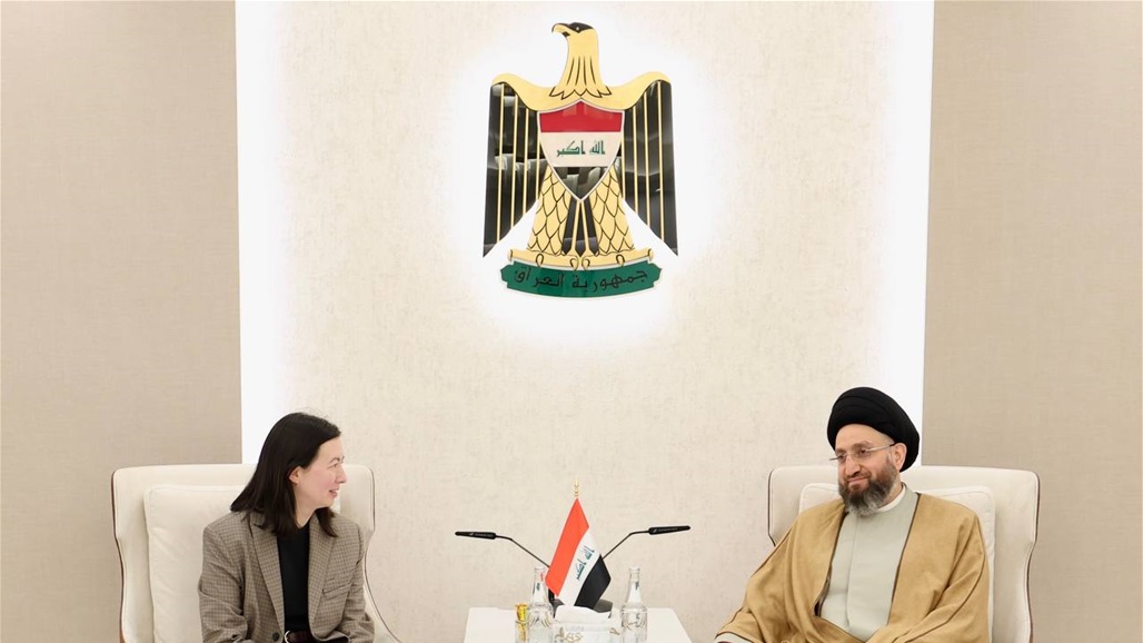 "مستعدون لحل الإشكاليات".. السيد الحكيم يضع 5 أساسيات عن النظام السياسي امام مسؤولة امريكية