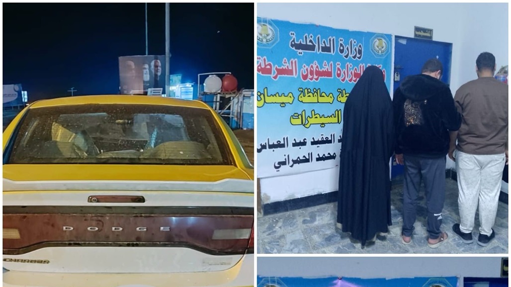 خطفوا امرأة.. اعتراض عجلة واعتقال راكبيها في ميسان