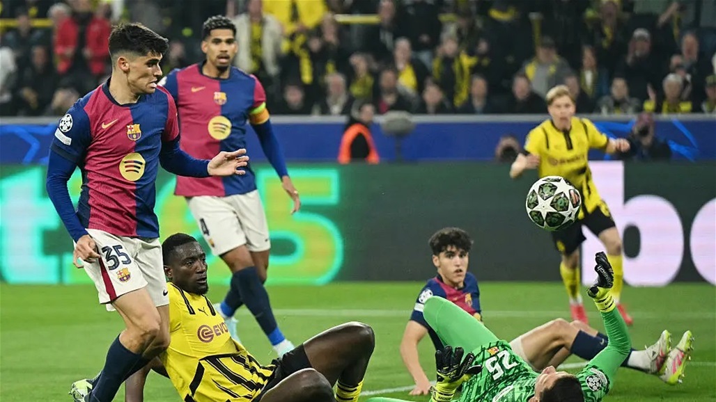 برشلونة يتأهل إلى نصف نهائي دوري أبطال أوروبا