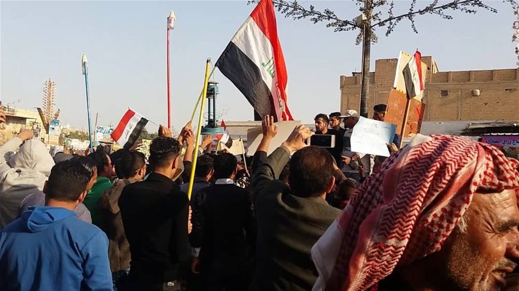 تظاهرات حاشدة لفلاحي واسط لشمولهم بموسم تسويق الحنطة