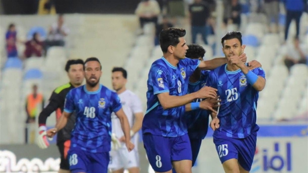 الجوية يصالح جمهوره بثلاثية في مرمى النجف