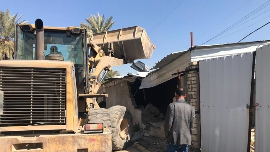 ‌حملة كبرى في بغداد لإزالة التجاوزات