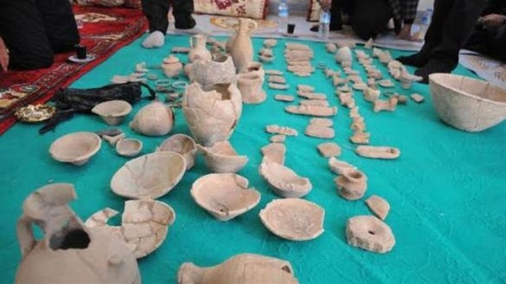 شرطة ميسان تعثر على قطع أثرية مختلفة في قضاء الكحلاء (صور)