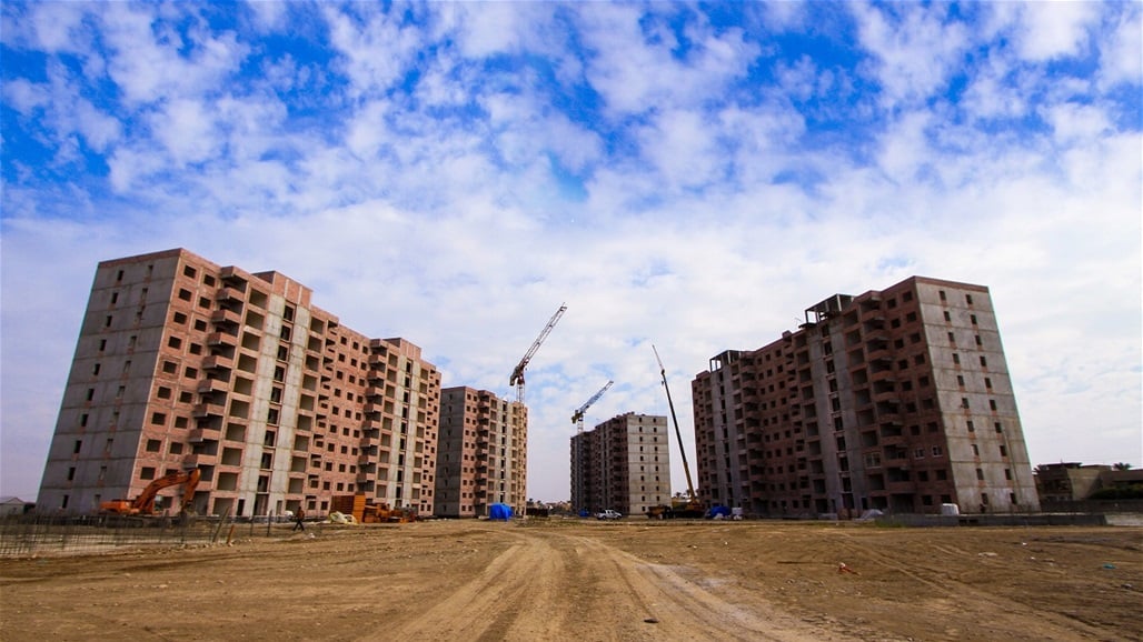 ما شكل البنايات السكنية بمشروع مدينة الصدر الجديدة؟