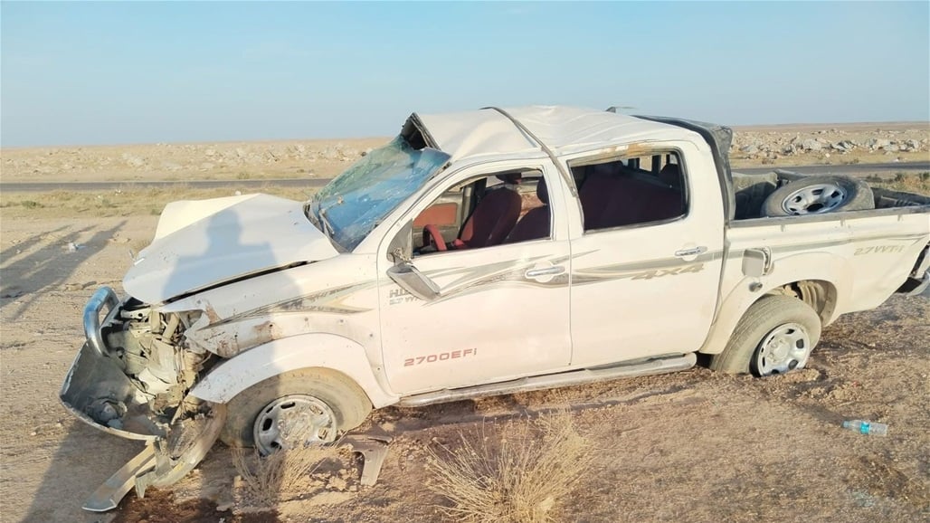 السرعة حرفت العجلة عن مسارها.. مصرع 4 اشخاص بحادث سير في الانبار