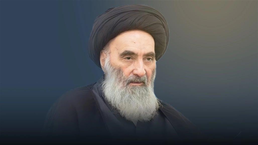خلال لقائه اعضاء المؤتمر الدولي بمؤسسة العين.. احدث ظهور للسيد السيستاني