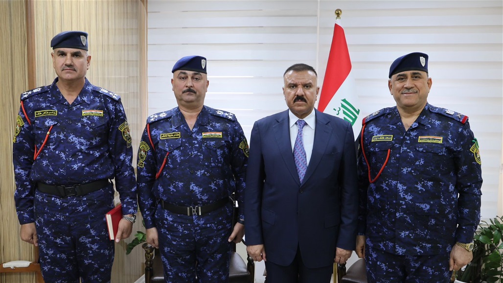 وزير الداخلية يكلف عميدين لمنصبي قائد الفرقة الاولى والثانية بالشرطة الاتحادية