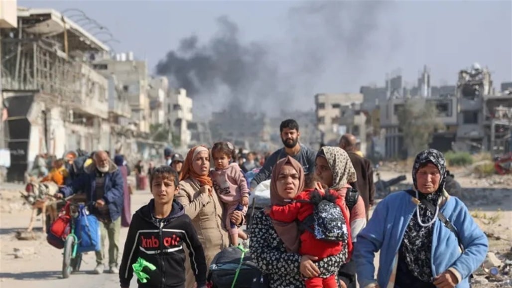 منشورات ورسائل نصية تدفع أهالي غزة الى التهجير