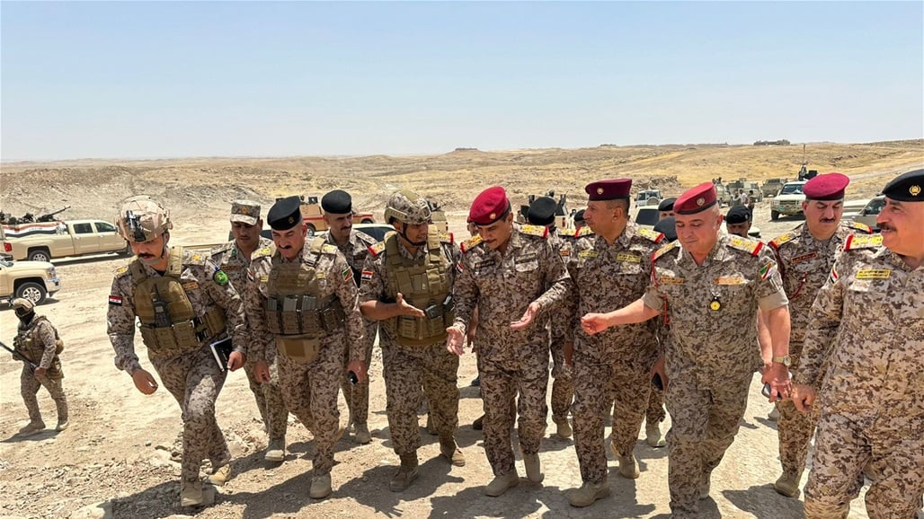 وفد أمني رفيع يصل الى ديالى (صور)