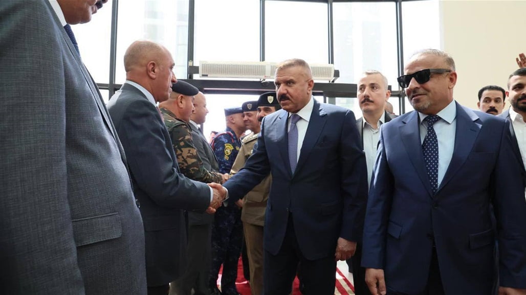 وزير الداخلية يصل إلى صلاح الدين
