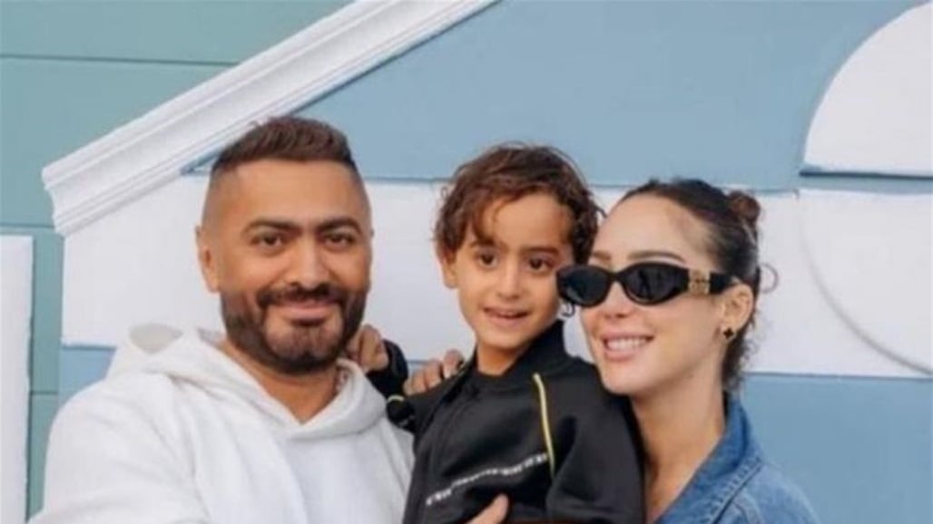 بعد احمد زاهر.. تامر حسني يطلب الدعاء لأبنه &quot;آدم&quot;