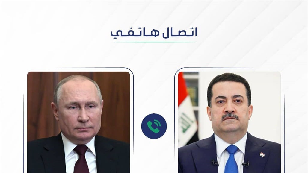 السوداني لبوتين: العراق يرفض العدوان الصهيوني والتصعيد الأميركي ضد إيران 