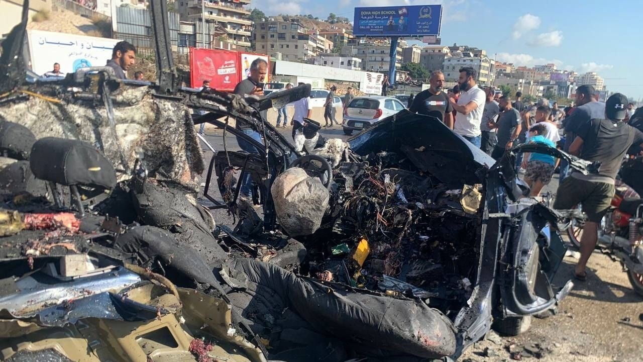 إسرائيل: استهداف عضو بفيلق القدس الإيراني بقصف خلدة جنوب بيروت (صور)