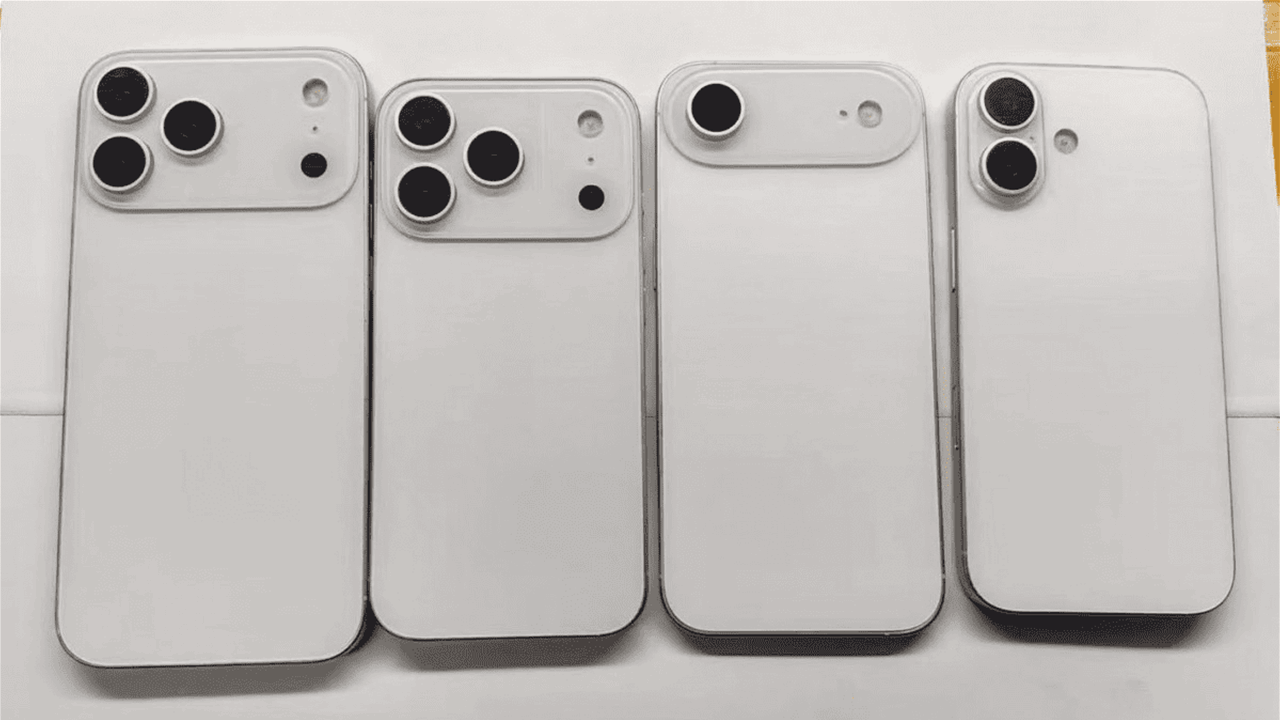 هاتف iPhone 17 Air بإطار من التيتانيوم الفاخر