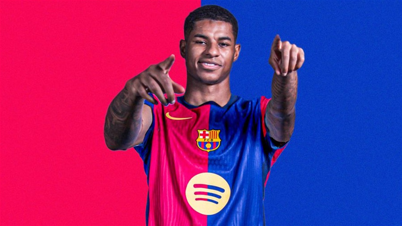 راشفورد يجري الكشف الطبي في برشلونة