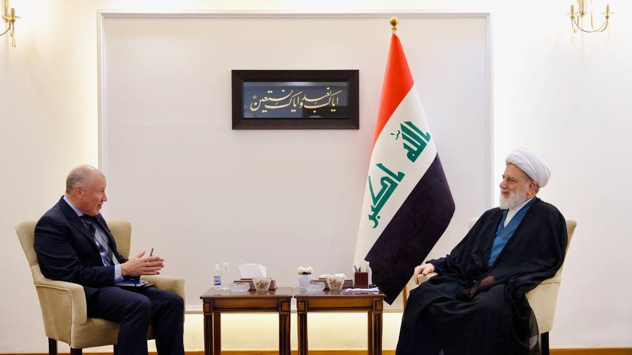 الشيخ حمودي للسفير الاسترالي: الحشد الشعبي نقطة توازن واستقرار