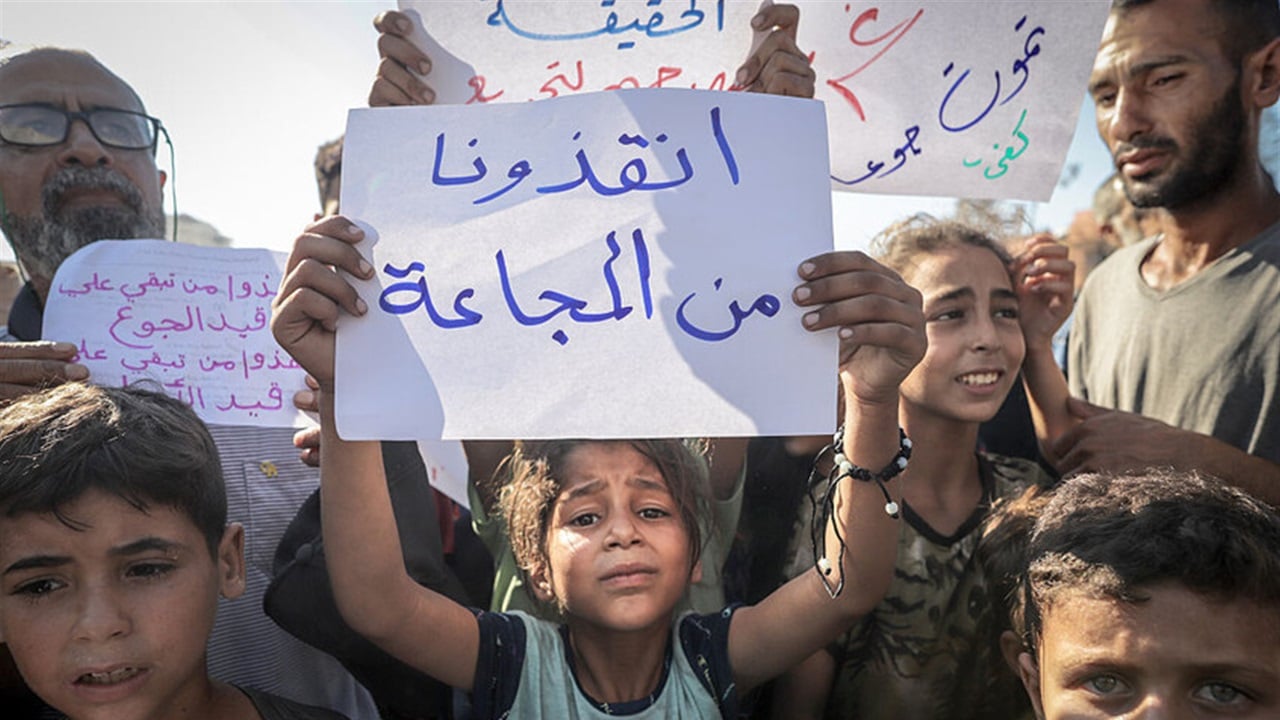بن غفير يكذب دموع وصرخات الاطفال: لا مجاعة في غزة